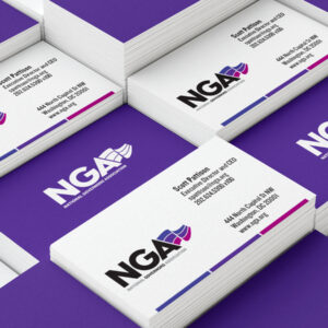 National Governors Association business cards