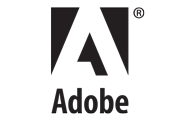 Adobe logo black