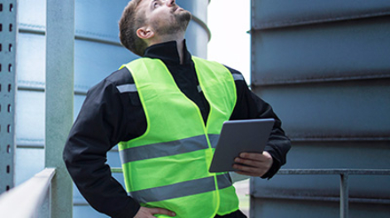 GEAPS Featured safety worker